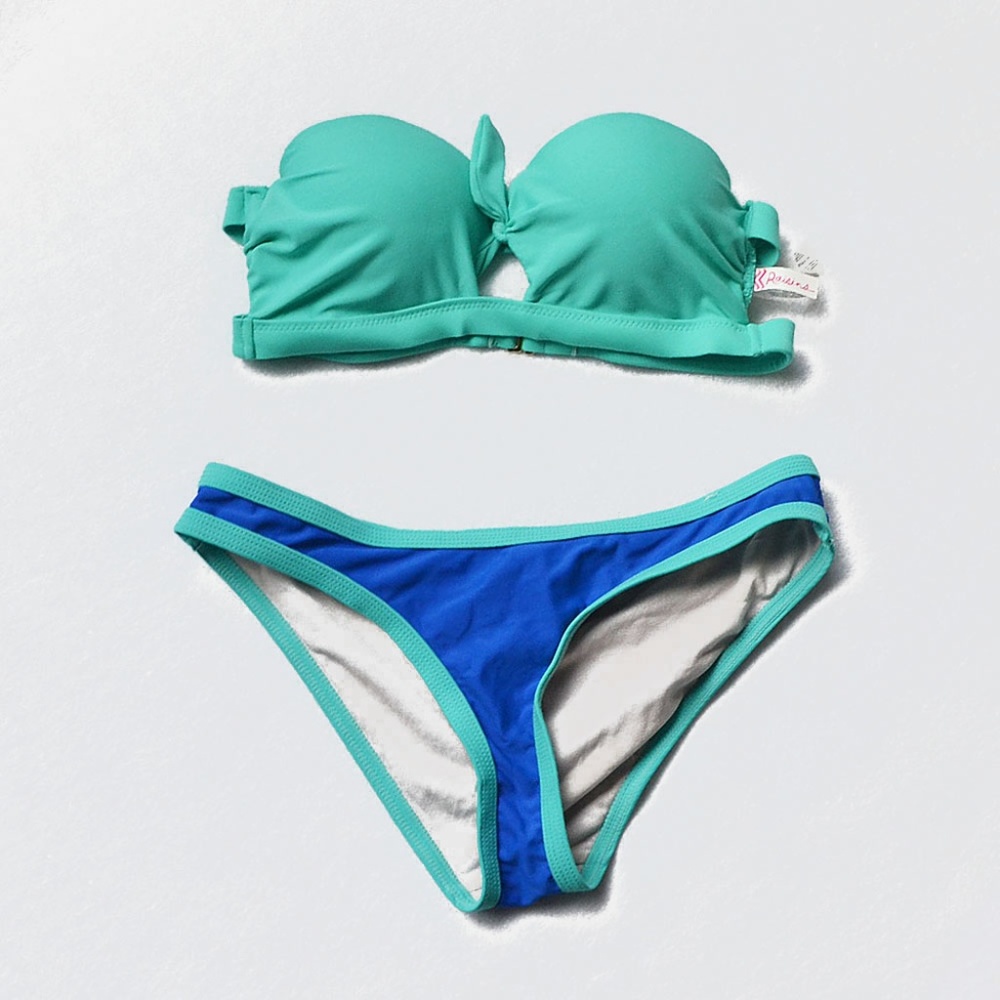 Raisins Push up Molded Top Scrunch Bikini